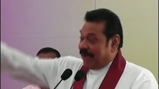 Mahinda Rajapaksa cracks a joke about Rajitha’s son [upl. by Assele]