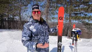 NS SKI TEST DRIVE Volkl Mantra M6 [upl. by Varion]