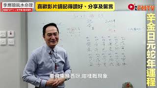 玄宇宙︱【辛金日元】 知日元斷流年流月2025乙巳蛇年運勢預測︱八字排盤批命︱李應聰風水命理 [upl. by Novyert]