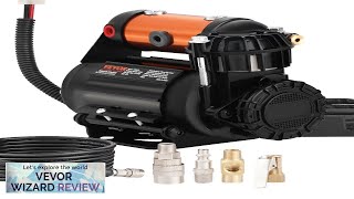 VEVOR Onboard Air Compressor Kit 150PSI Offroad Air Compressor Portable Tire Inflator Review [upl. by Lentha312]