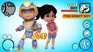 vir the robot boy games For Androids Only 18 MB On Play Store Vir the robot boy Adventure  Games [upl. by Garretson170]