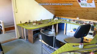 Modelspoorbaan TBM  Uitbreiding Rangeerterrein [upl. by Edgar]