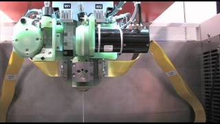 GF AgieCharmilles CUT 2000 With Automatic Wire Changer Demonstration [upl. by Arel]