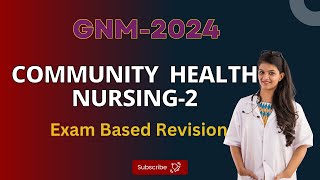 COMMUNITY HEALTH NURSING 2 [upl. by Berstine910]