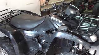 Suzuki Vinson 500 ATV rebuild part 6 its done first test ride [upl. by Orme]