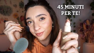 ASMR  TI TRUCCO E MI TRUCCO 🥰 [upl. by Eitsrik844]