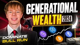 My Plan To Create Generational Wealth in 2024 Crypto Bull Run DeFi Passive Income [upl. by Hajed555]