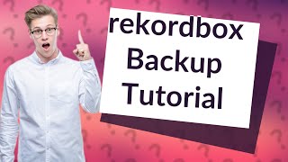 How do I backup and restore my rekordbox library [upl. by Aihsemat]