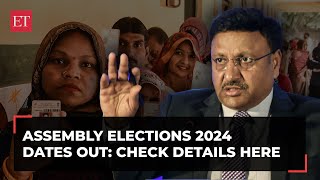 Assembly Polls 2024 Andhra Odisha Sikkim Arunachal election dates out Check details here [upl. by Tartan]