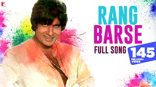 Rang Barse Song  Holi Song  Silsila  Amitabh Bachchan Rekha Sanjeev Jaya  रंग बरसे  होली गीत [upl. by Aiehtela]