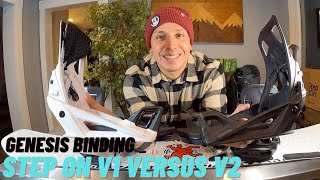 Burton Step On Version 1 vs New Version 2 Bindings [upl. by Polak]