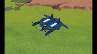 roblox plane crazy  XF5U quotFlying Pancakequot tutorial [upl. by Ardnik779]