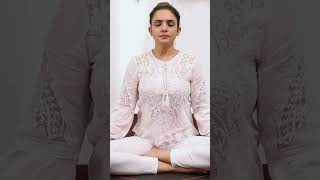 Benefits of Bhramari Pranayama Reduce Stress and Anxiety  yoga trending [upl. by Rosario114]