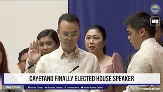 Cayetano finally elected House Speaker [upl. by Rezeile531]