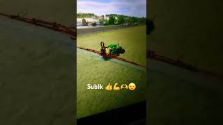 Oprysk owsa na chwasty subscribe fs25 farmingsimulator25 farming gra [upl. by Delbert]