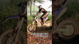 Practicing Double Blip technique yz250x yamaha thailand [upl. by Rintoul743]