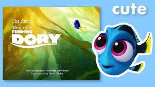 The Art of Finding Dory ✨ 4K ✨ Flip Through Artbook Disney  Pixar [upl. by Brockwell443]