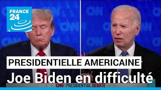 Présidentielle américaine  les médias sinterrogent sur le maintien de la candidature Biden [upl. by Temple673]