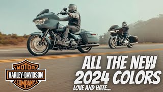 All the 2024 colors  Rich buys the new cvo Road glide st [upl. by Viquelia]