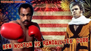 Ken Norton vs Randall Tex Cobb 1080p 60fps [upl. by Zsolway]