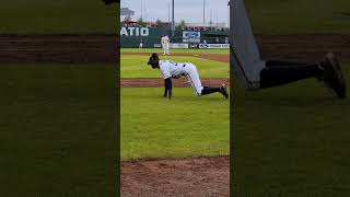 🍌Savannah Bananas First Base Coach Maceo Harrison 00 Is Hilarious amp Talented [upl. by Rafaellle123]