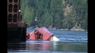 Tugboat Capsizes Off BC Coast [upl. by Orola438]