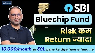 SBI BLUECHIP FUND 2024 Invest in India’s biggest companies SBI Mutual Funds  Review in Hindi [upl. by Dorie]