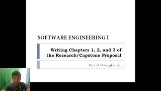 Capstone Project Proposal  Chapter 1 2 and 3 [upl. by Blanch]