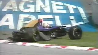 Rubens Barrichello Big Crash 1994 F1 Imola [upl. by Xenophon]