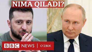 РоссияУкраина уруши Путин энди нима қилмоқчи Зеленскийчи BBC News Ozbek [upl. by Plusch519]