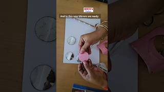 मैंने बनाए Concave and Convex Mirrors  How to make Mirrors shorts [upl. by Kerrin406]