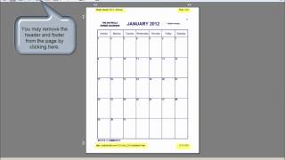 The NoFrills Printable Calendar  How To Print Our Calendars in Portrait and Landscape Mode [upl. by Ayanej]