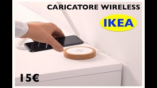 UNBOXING caricabatterie wireless IKEA NORDMÄRKE [upl. by Aruabea]