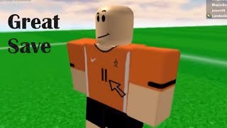 ROBLOX Iker Casillas vs Arjen Robben STUNNING SAVE [upl. by Avilla473]