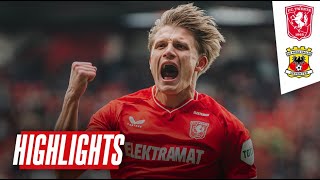 STEIJN amp BACKS belangrijk bij THUISWINST  FC Twente  Go Ahead Eagles 25022024  Highlights [upl. by Leisha]