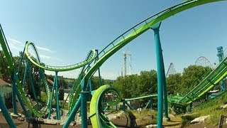 Dorney Park Hydra The Revenge POV HD Rollercoaster Front Seat Ride 1080p Steel Floorless GoPro [upl. by Eahs957]