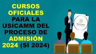 Soy Docente CURSOS OFICIALES PARA LA USICAMM DEL PROCESO DE ADMISIÓN 2024 SÍ 2024 [upl. by Cleary360]