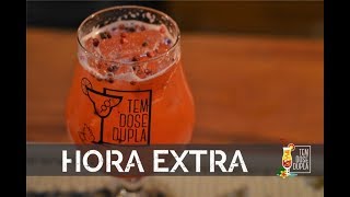 Drink com CACHAÇA e MORANGO  Hora Extra [upl. by Baumann]