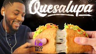 Taco Bell® NEW Quesalupa Beef Chicken amp Steak REVIEW 🌮 LIMITED TIME [upl. by Garda182]