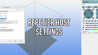 Setting Up Your 3D Printer With Repetier Host  My Settings  ABS amp PLA Temperatures [upl. by Nosremaj]