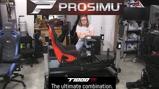 Prosimu T1000 5M 4DOF Motion Cockpit Review Part 1 quotThe Buildquot [upl. by Forsta]