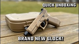 Glock 19x MOS  unboxing [upl. by Eenafets]