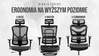 Fotele ergonomiczne Diablo Chairs [upl. by Oedama747]