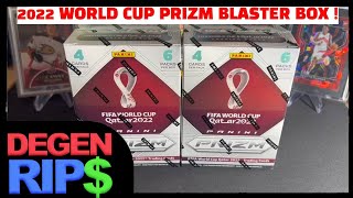 Great Product 2022 Prizm World Cup Qatar Soccer Blaster Box Review [upl. by Brigitta]