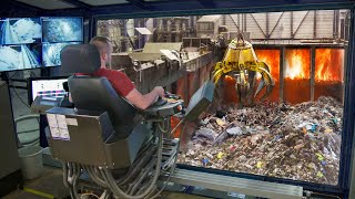 Inside Massive Facility Burning Tons of Trash Everyday [upl. by Wack]