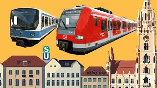 Munich Public Transit Explained Tickets Traps and Tips [upl. by Ezzo365]