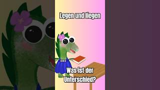 Learn Verbs Legen and Liegen💃🏽 learngerman [upl. by Gow3]