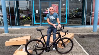 Unboxing Trek Domane SL 7 Dark Web Black Gen 4 at Wheelworx Bike Store Dublin Ireland [upl. by Licht]