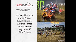 Podcast MXGP of Belgium  Prado Herlings De Wolf Elzinga and more [upl. by Nawram]