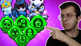 OYUNDAKİ TÜM KARAKTERLERİN EN İYİ AKSESUARLARINI SEÇTİM  BRAWL STARS [upl. by Tove686]